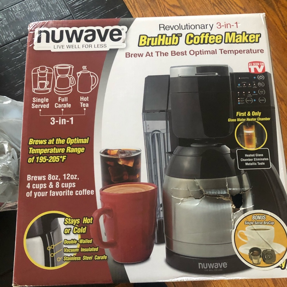 Nuwave Coffee maker